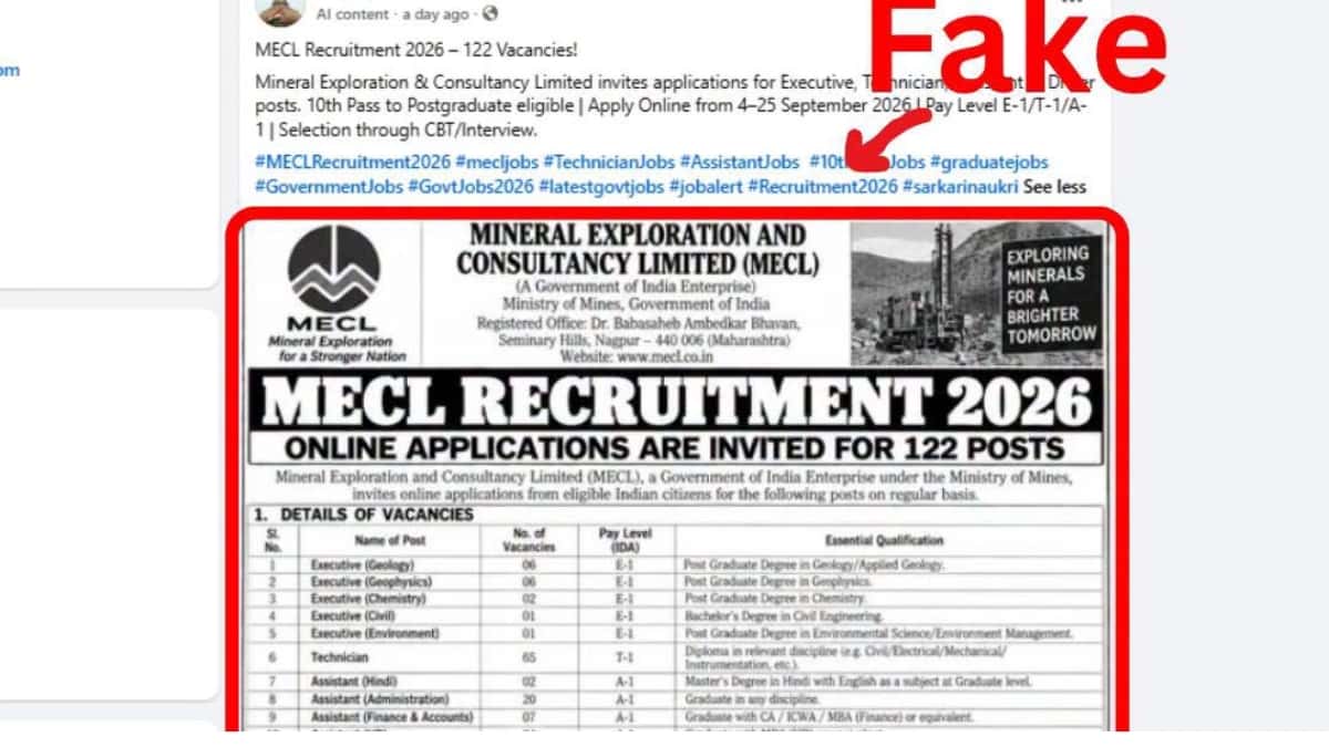 MECL Issues Alert Against Fake Recruitment Ads Circulating on Social Media