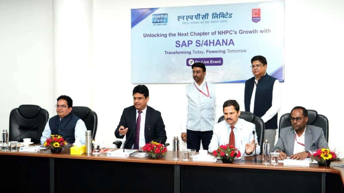 NHPC Goes Live with SAP S/4HANA ERP; Digital Transformation Takes Major Leap