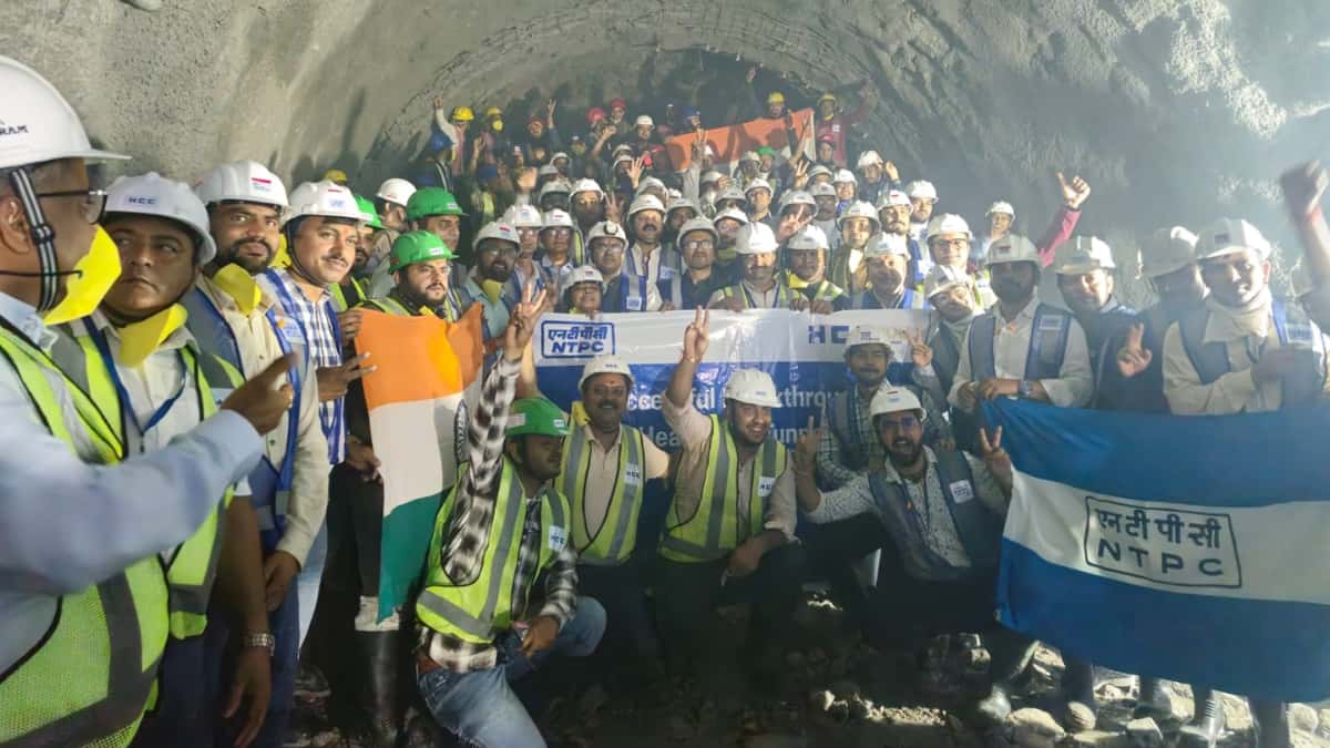 NTPC Achieves Major Breakthrough at Tapovan Vishnugad Hydro Project