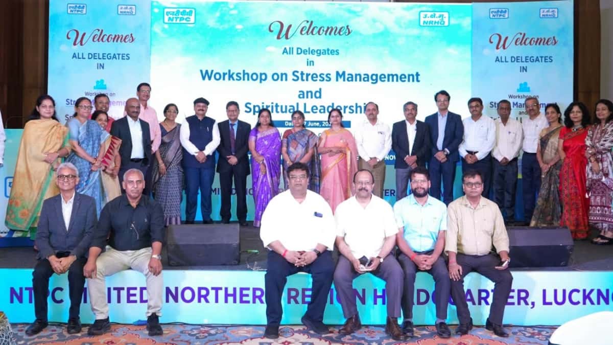 NTPC NRHQ Organises Workshop on Stress Management and Spiritual Leadership in Lucknow