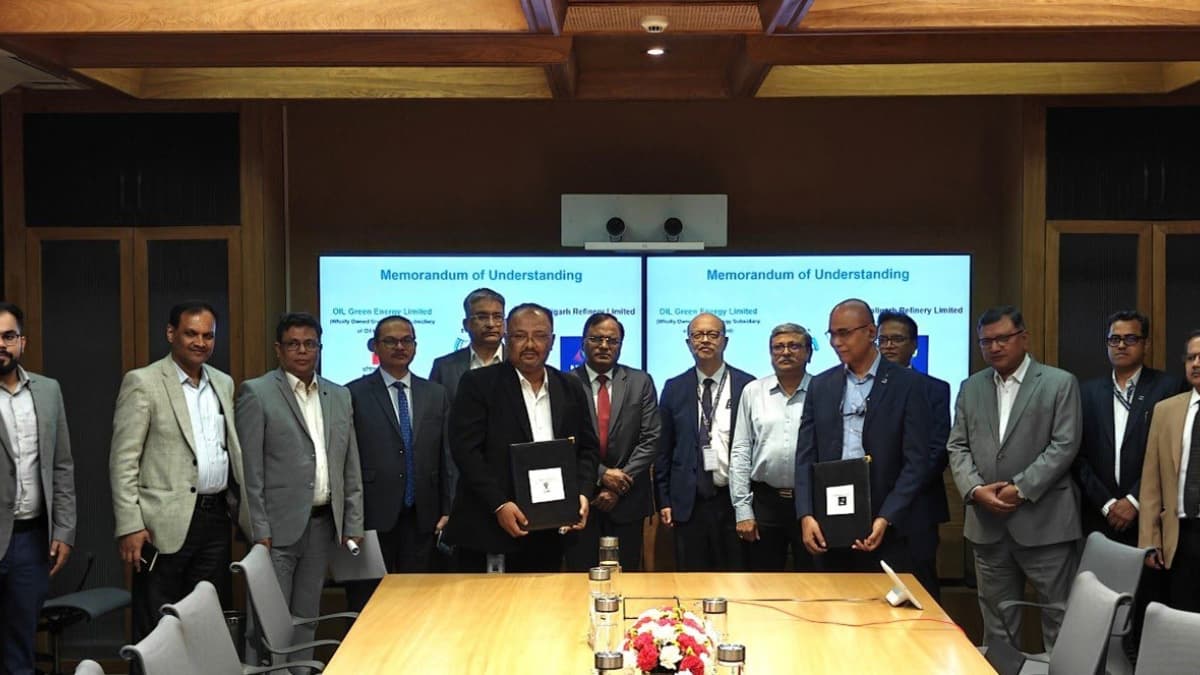 Numaligarh Refinery Signs Renewable Energy MoU with OIL Green Energy