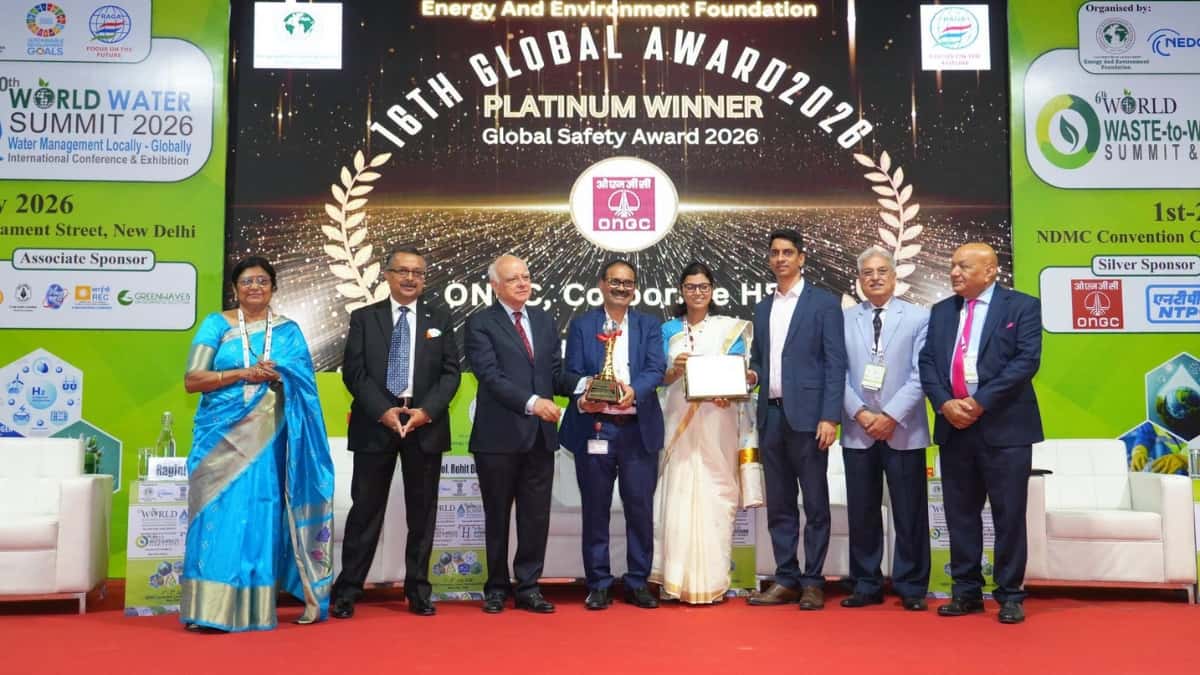 ONGC HSE emerges Platinum Winner of Global Safety Innovation Award 2026