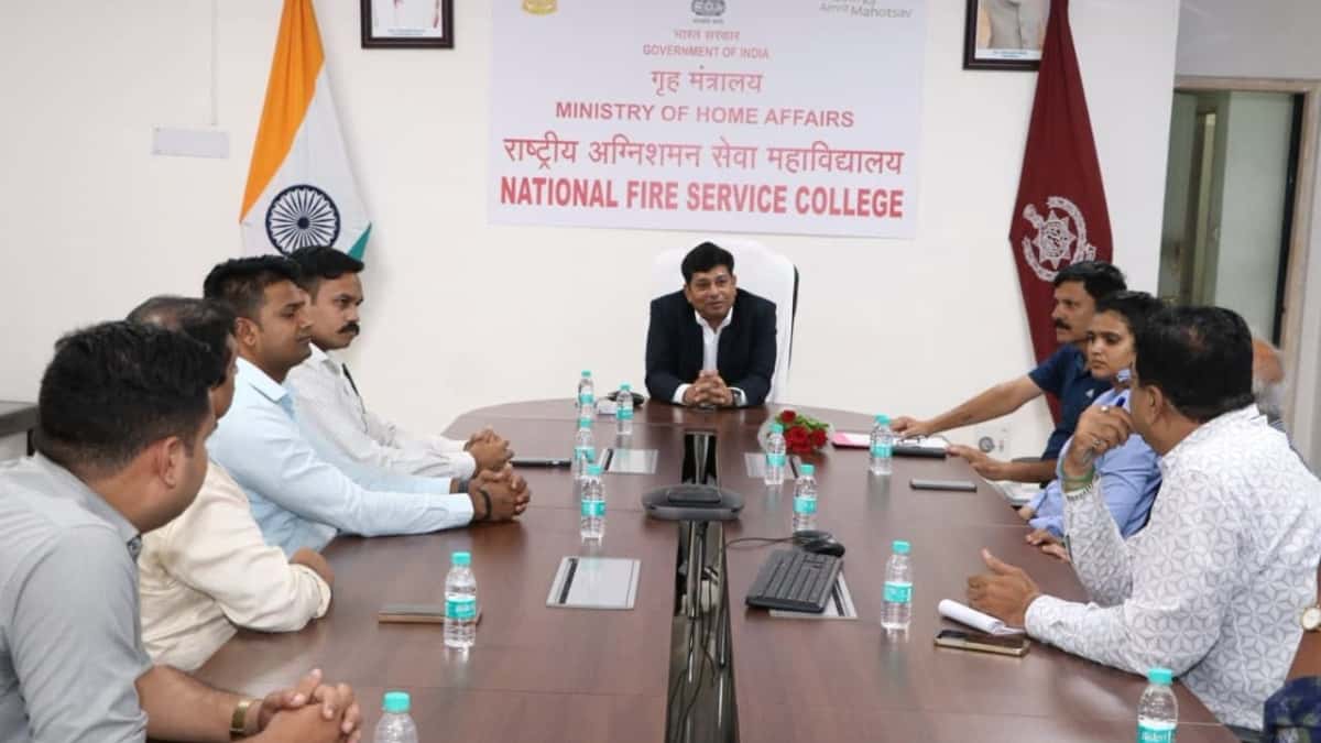 ONGC Officer Rakesh Kumar Ratnakar Takes Charge as Director of National Fire Service College