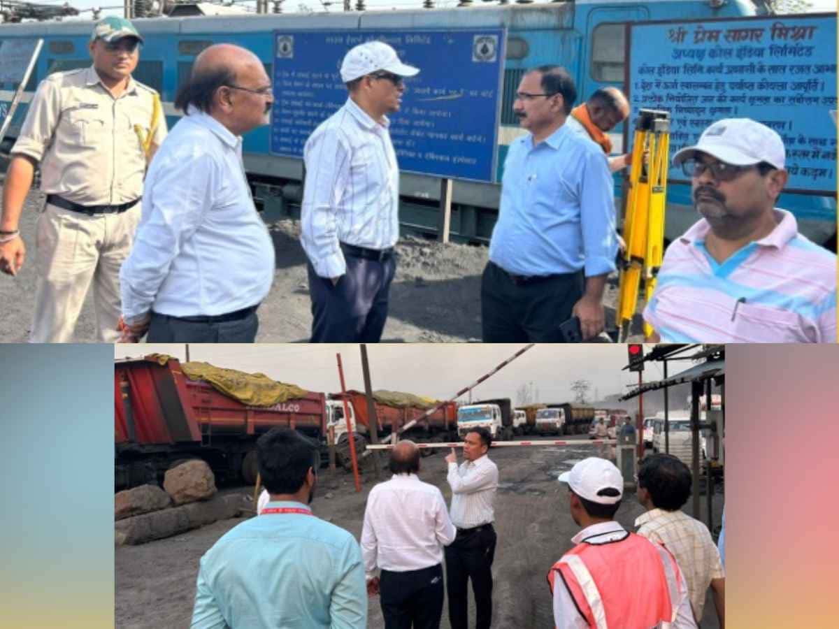 SECL Vigilance Department conducts surprise inspection of Coal Stock