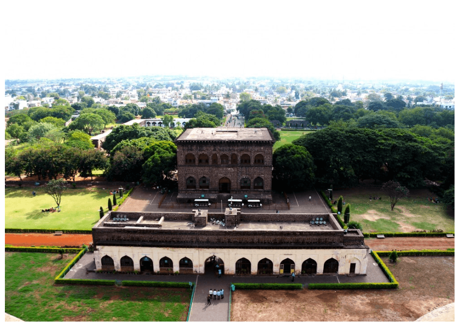 The iconic Gandhi Ghat in Patna, a site of historical and cultural importance.