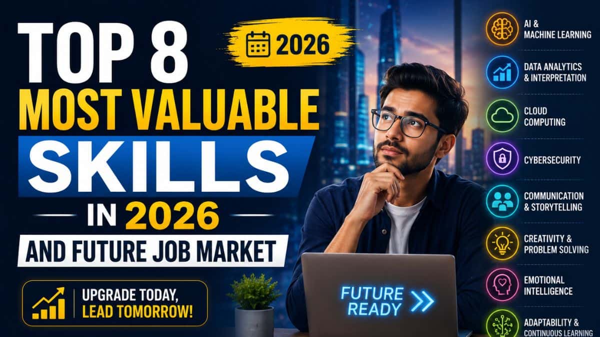 Top 8 Most Valuable Skills in 2026 and Future Job Market