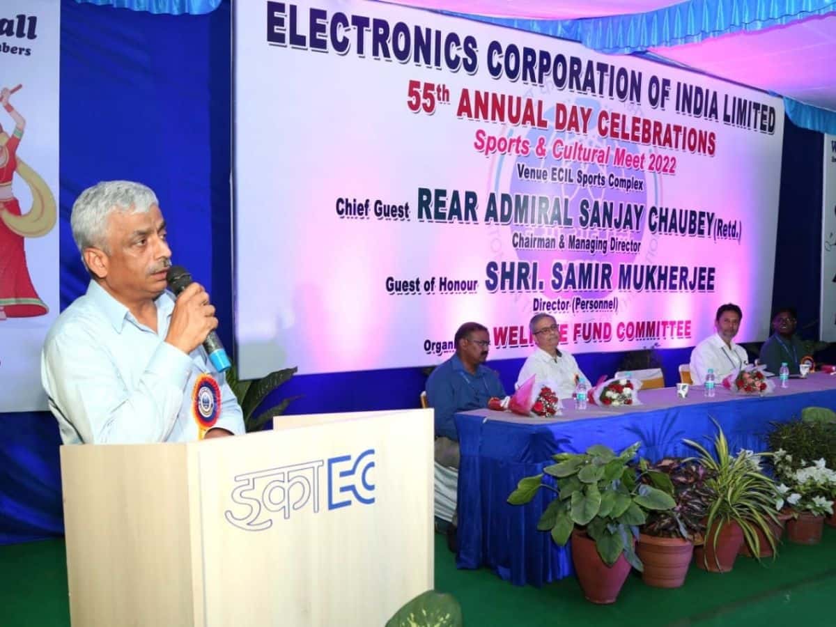 ECIL 55th Formation Day; Achieved Many Milestones in Developing Strategic Electronics
