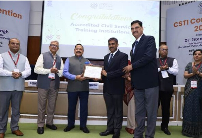 JRRPF Academy, Lucknow felicitated with Excellent rating from Capacity Building Commission