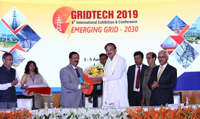 Vice President of India Inaugurates GRIDTECH-2019