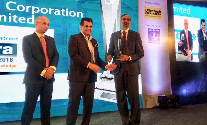 POWERGRID Conferred with Dun and Bradstreet Infra Award-2018