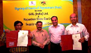 Rajasthan State Gas signs HoA with GAIL for procurement of natural gas