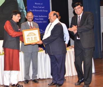 NLC felicitated for  contribution in  Swachh Bharat Abhiyan