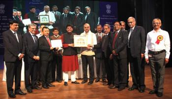 NTPC felicitated for contribution   to Swachh Vidyalaya Abhiyan