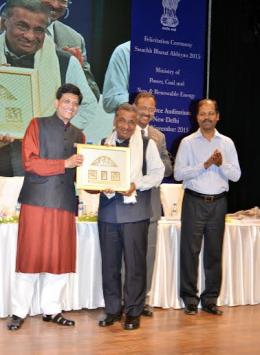 CMD , PFC felicitated for contribution in Swachh Bharat Abhiyan