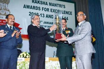 HAL Bestowed with Raksha Mantri’s Awards