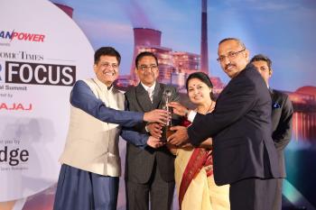 POWERGRID felicitated for excellent  contributions in the Power Sector.