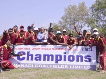 WCL beats SCCL, wins Coal India cricket trophy