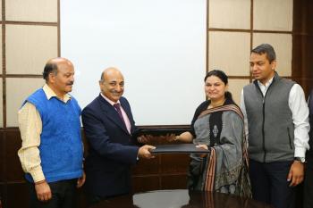 NBCC Signs MoU with Kalinga   Institute of Social Sciences