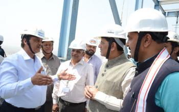 Goyal Visits NTPCs Meza project