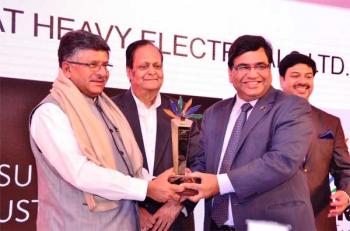 BHEL wins India Pride Award 2015-16  for Excellence in Heavy Industries