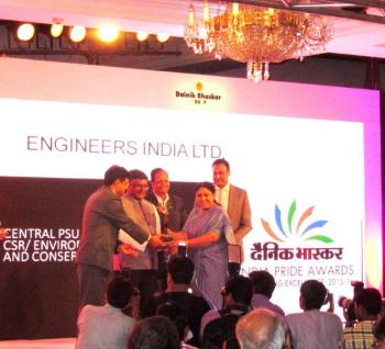 EIL Conferred with India Pride Award for CSR and Environment Protection