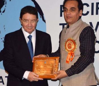 ITDC Shri Piyush Tiwari conferred  with PATWA International Award