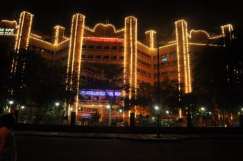 Celebrating Public Sector Day  SCOPE Complex building - night view