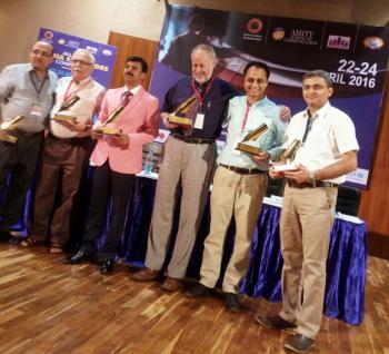 Best Communicators Award presented to  Shri Naresh Kumar  Asst GM CC POWERGRID