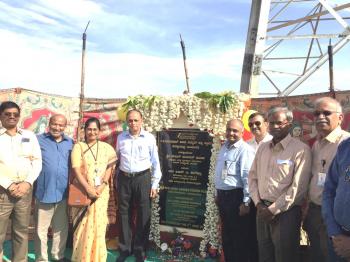 BEL wind energy power plant at Harappanahalli inaugurated