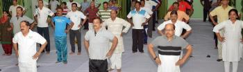 Nalco CMD bats for Yoga as a corporate culture