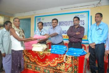 NTPC distributed Mosquito Nets