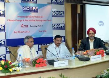 SCOPE Organizes Workshop on  Global Climate Change and  Sustainable Development Goals