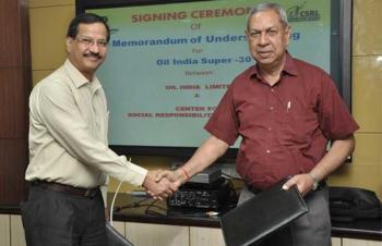 Oil India Limited and CSRL sign MoU