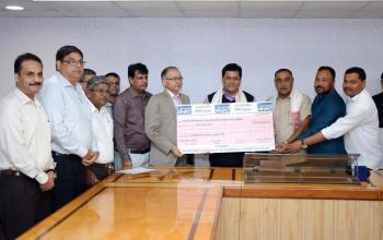 NHPC contributed Rs 5 Cr in CM Relief fund
