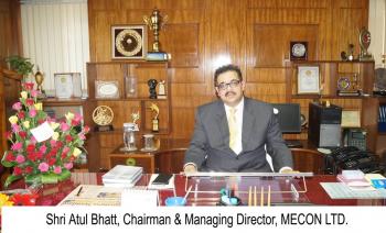 Shri Atul Bhatt takes over as new Chairman And Managing Director of MECON LTD