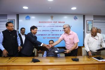 MoU signed between NBCC And CPWD