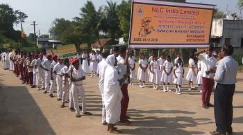 NLC India accomplished  Swachh Bharat