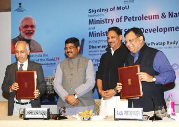 MoU on Skill Development between Skill Development and Ministry of Petroleum and Natural Gas