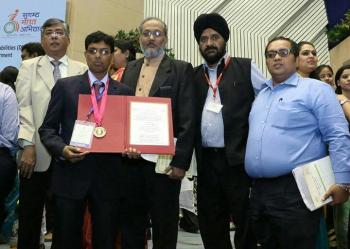The President of India Shri Pranab Mukherjee presented the National Awards-2016