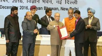 President Award for Empowerment of Persons with Disabilities presented to NTPC employee
