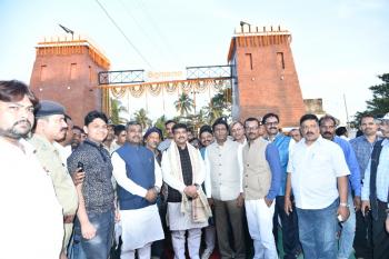 Heritage gate at Sishupalgarh inaugurated