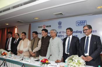 Nalco and NTPC ink MoU to set up power plant in Odisha