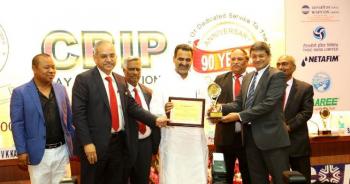 Best Thermal Utility Award presented to NTPC Shri AK Jha Director Technical NTPC 