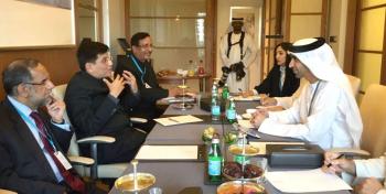 FICCI Delegation with Power Minister visits Masdar Smart City in Abu Dhabi
