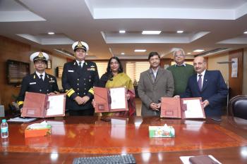 NBCC Signs MoU with Indian Navy