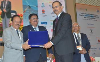 Shri Sanjiv Singh Director Refineries IOC award for outstanding contribution in the field of Fuel Science
