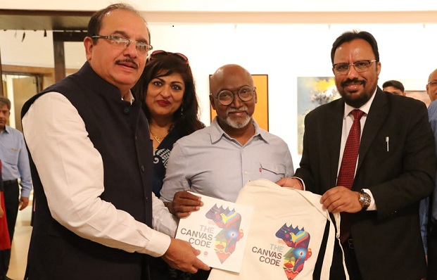 Artist Bose Krishnamachari Inaugurates IndianOil s The Canvas Code