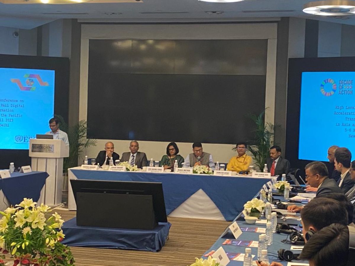 18 Countries Conference held in New Delhi to Discuss Rail Digital Transformation in Region