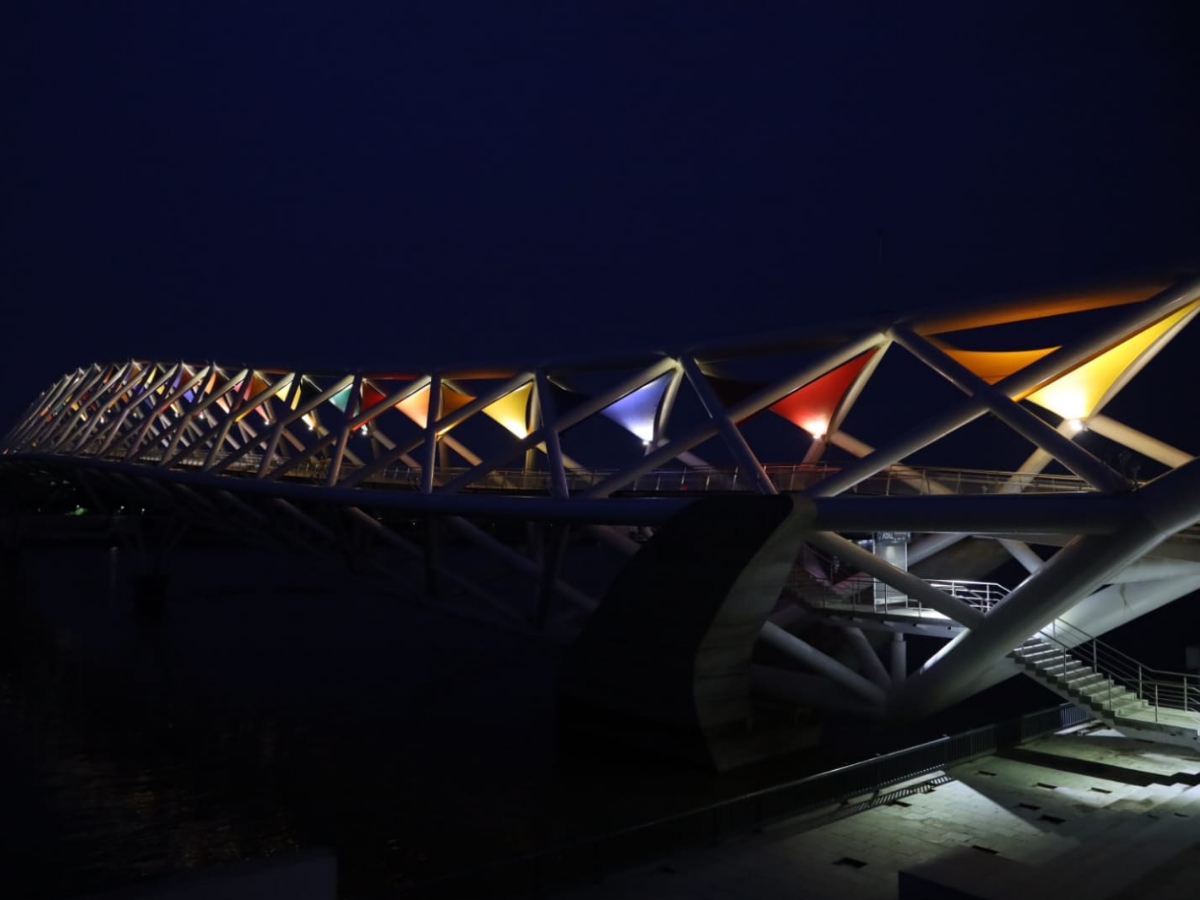 Ahmedabad's Spectacular Atal Bridge
