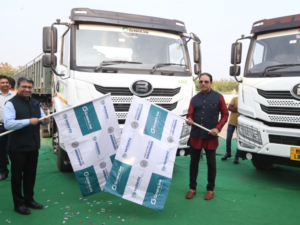 Hindustan Zinc partners with GreenLine to deploy LNG-Powered trucks for logistics